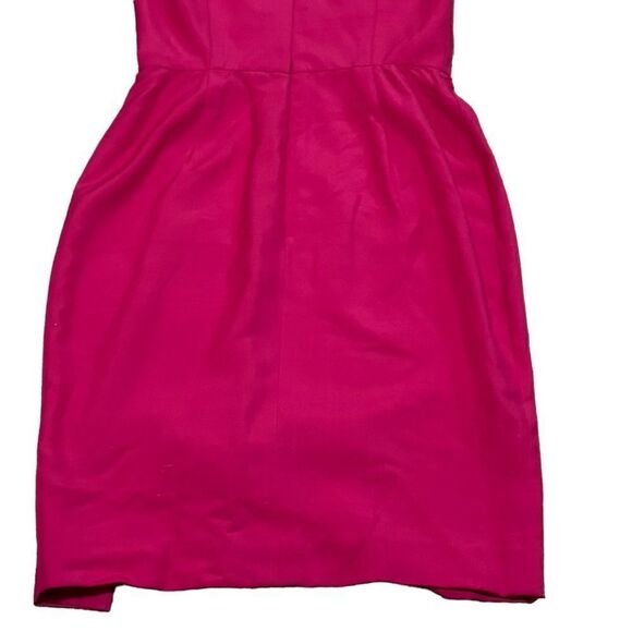 GILLIAN Vintage (1994) 💯% Silk Sleeveless Pink Dress Size 6 NWT - Picture 6 of 14
